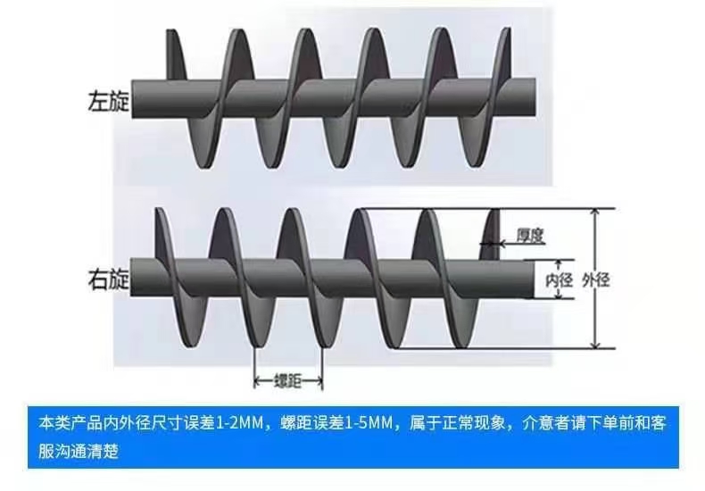 防城港市不锈钢螺旋叶片不锈钢螺旋叶片 - 厂家